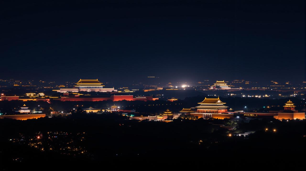 国产视频不卡-国产视频不卡：全景故宫之夜